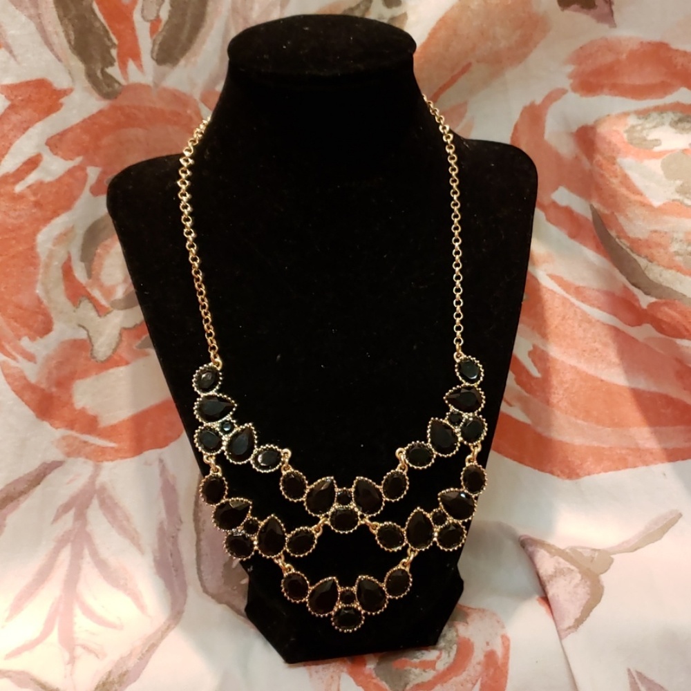 Sophisticated Black Necklace